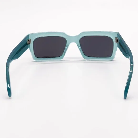 NEW CELINE CL40280U 93A WOMEN SHINY LIME TRANSPARENT SUNGLASSES CELINE